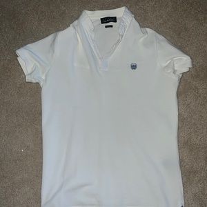 Kooples men’s white collar/T shirt